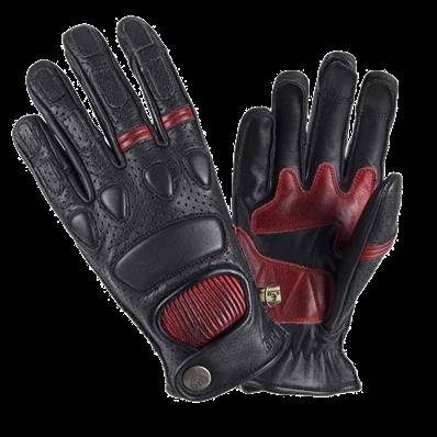 Gants PILOT noir et rouge M