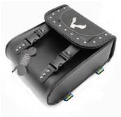 Sacoche rectangle couleur noire avec aigle