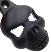 Cache klaxon noir skull