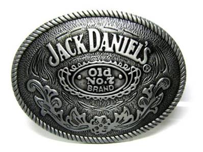 Boucle de ceinture JACK DANIEL ovale
