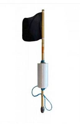 Fanion Flot long avec drapeau noir 885510S