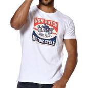 T-shirt Homme VON DUTCH blanc