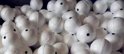 Flotteur polystyrene blanc dia. 15cm (50/sac) fitec