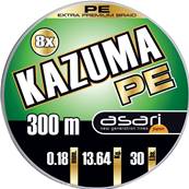Tresse ASARI KAZUMA 8xPE 300m 0,14mm 9.09 kg