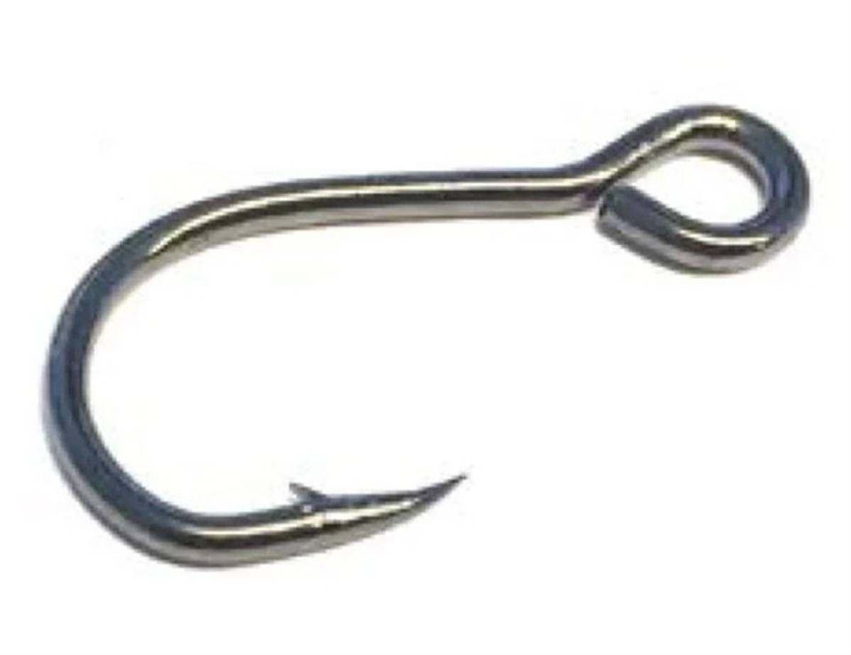 Hameçons fladen maximus black nickel single hooks 1/0 1