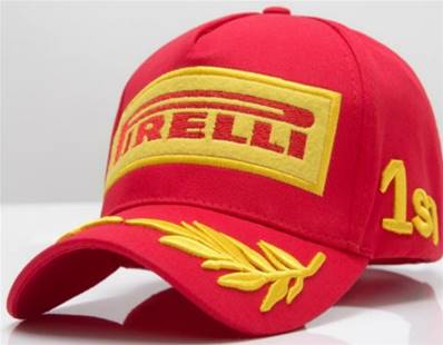 Casquette PIRELLI rouge
