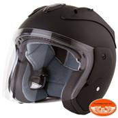 Casque STORMER Sun Evo noir mat - jet - M
