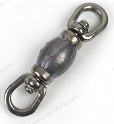 Emerillon plombé '' tuna lead swivel '' 75/80 grs