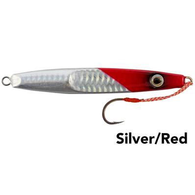 Jig Black Magic  FLUTTER BM6 60grs silver red 