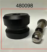 VIROSEA SAV poulie basse avec visserie guide orin ( teflon noir )