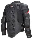 Protection dorsale avec manches  pour moto XXL