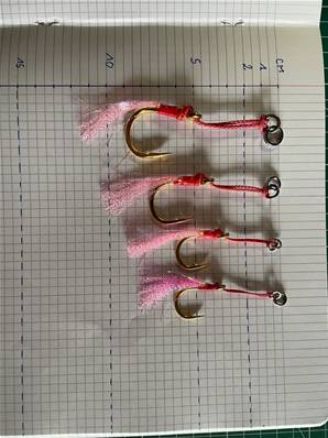 Hameçon jig asari  HEAVY FISH SKIN ASSIST 3/0