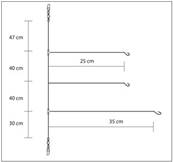 Bas de ligne surf triple ham 1/0