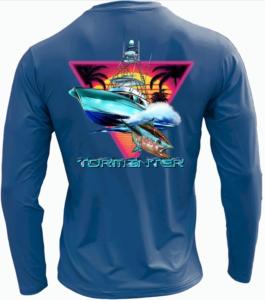 Tormenter Lycra  bleu foncé -boat tuna 