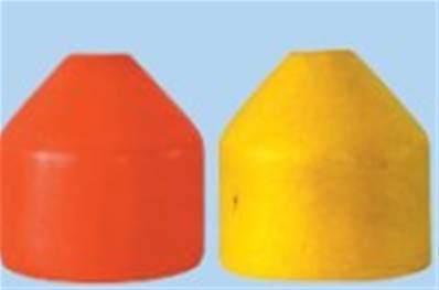 Flotteur demi obus jaune 174 x 174 x 20mm ( sac de 30pcs) fitec