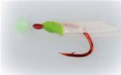 Larves ''mini  piel de pez  ROJO ''  n°18 rouge