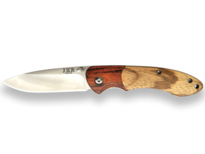 Couteau JKR pliant manche bois 