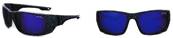 Lunettes polarFJO monture bi njectioeffet carbone pêche bleue prov-20