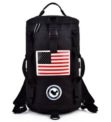 Sac a dos the north pole couleur noir avec drapeau US FINI