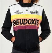 Veste nascar en cotton JN RACING orange taille L