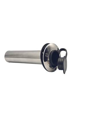 Porte-canne droit inox