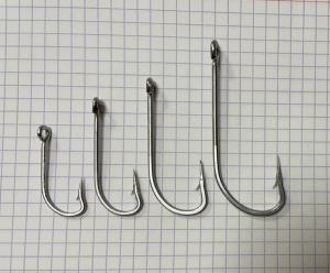 Hameçons sangan inox-34007 - 4 tailles