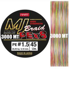HART MJ BRAID multicolor 3600m 