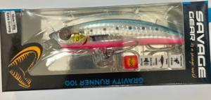 Leurre Savage Gears GRAVITY RUNNER 10cm 55grs Pink belly 