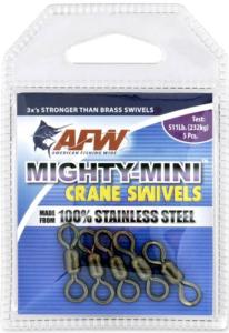 Emerillons acier inox AFW #1 411lb 5pcs 